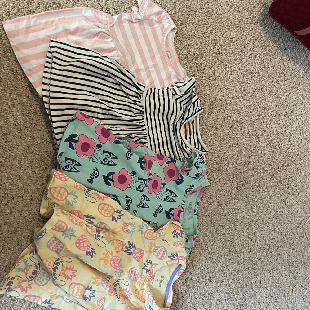 Lot of 4 dresses.